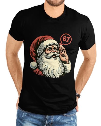 67 Christmas Funny Six Seven Meme Brainrot Santa Claus Boys T-Shirt - Christmas Unisex T-Shirt/Hoodie/Sweatshirt - NGHL00