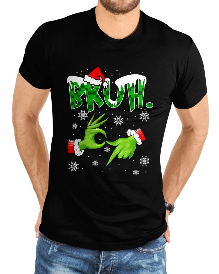 Bruh 67 Six Seven 6 7 Meme Christmas Funny Gen Alpha Slang T-Shirt  - Christmas Unisex T-Shirt/Hoodie/Sweatshirt - NGHL00