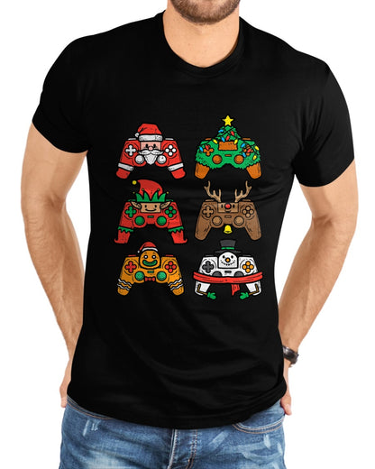 Christmas Gamer Controller Xmas Gaming T-Shirt - Christmas Unisex T-Shirt/Hoodie/Sweatshirt - NGHL00