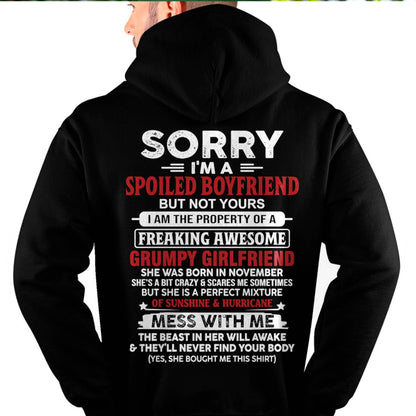 November - Spoiled Boyfriend - Perfect Gift From Girlfriend - NGHL11 (SKU11-18-11)