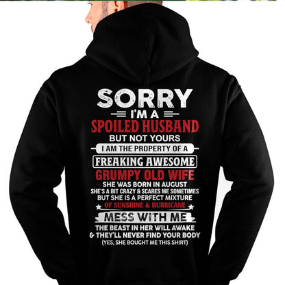 August - Spoiled Husband - Perfect Gift From Wife - NGHL08 (SKU11-02-08)