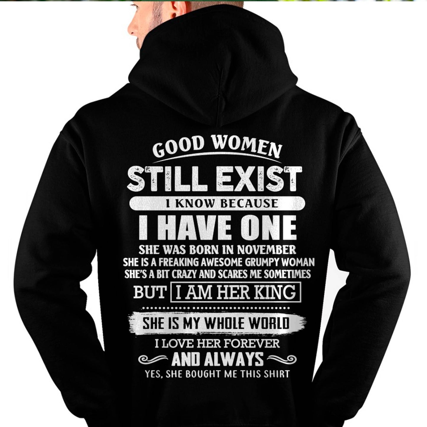 NOVEMBER - GOOD WOMEN STILL EXIST - PERFECT GIFT FROM WIFE, GIRLFRIEND - NGHL11 (SKU12-306-11)