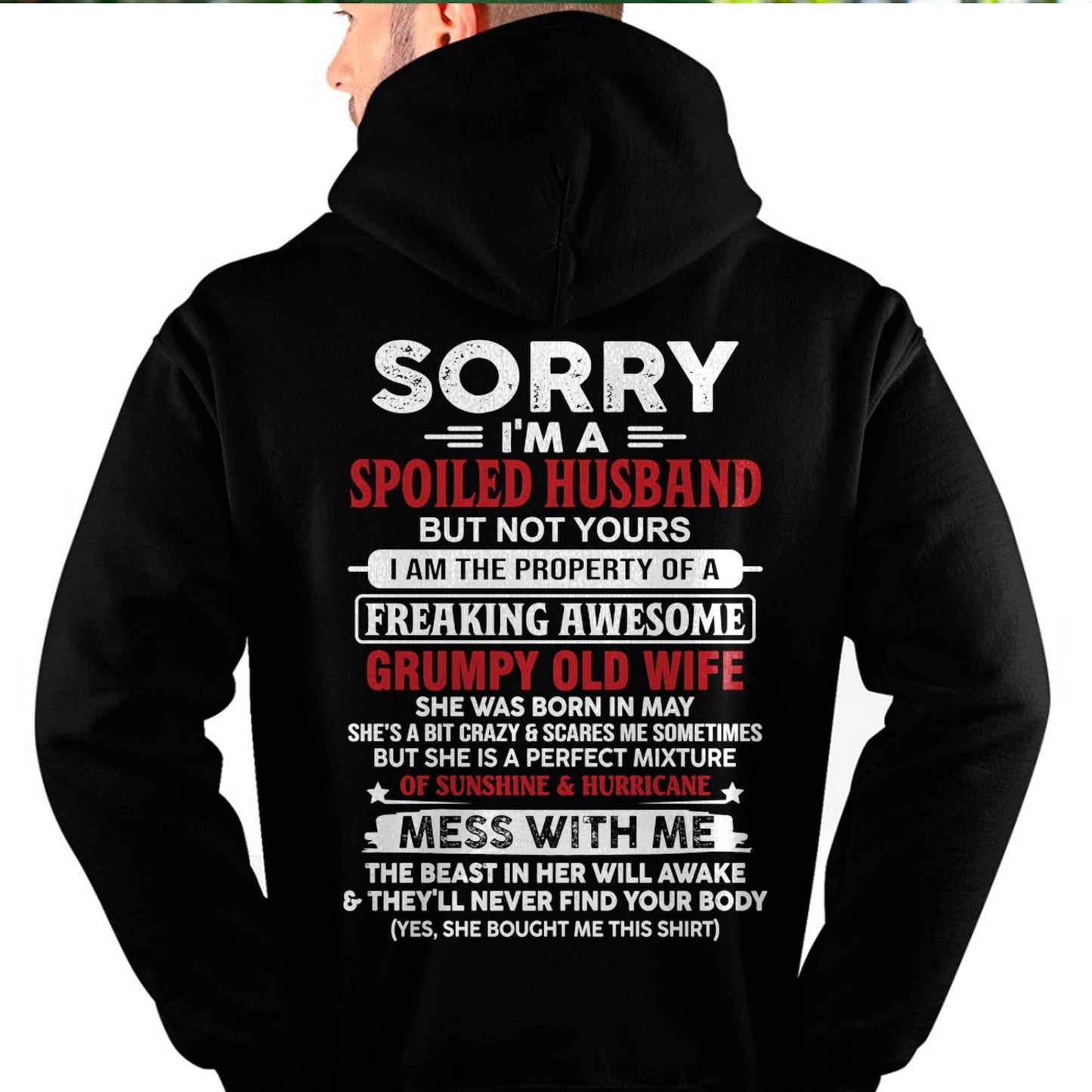 May - Spoiled Husband - Perfect Gift From Wife - NGHL05 (SKU11-02-05)