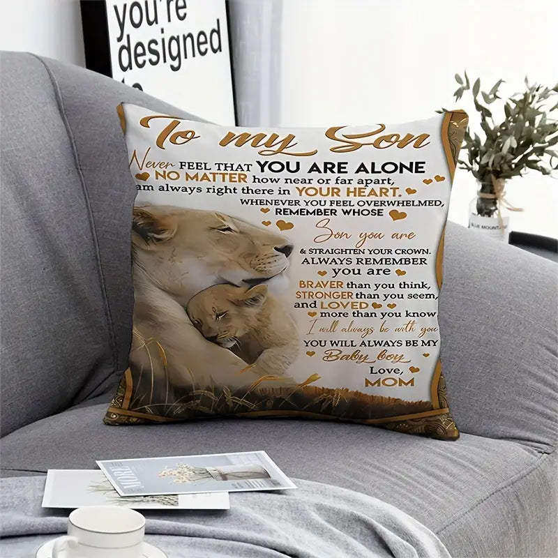 Special Gift For Your Son From Mom - Pillow (SKUP10-120)