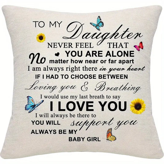 Special Gift For Your Daughter From Dad - Pillow