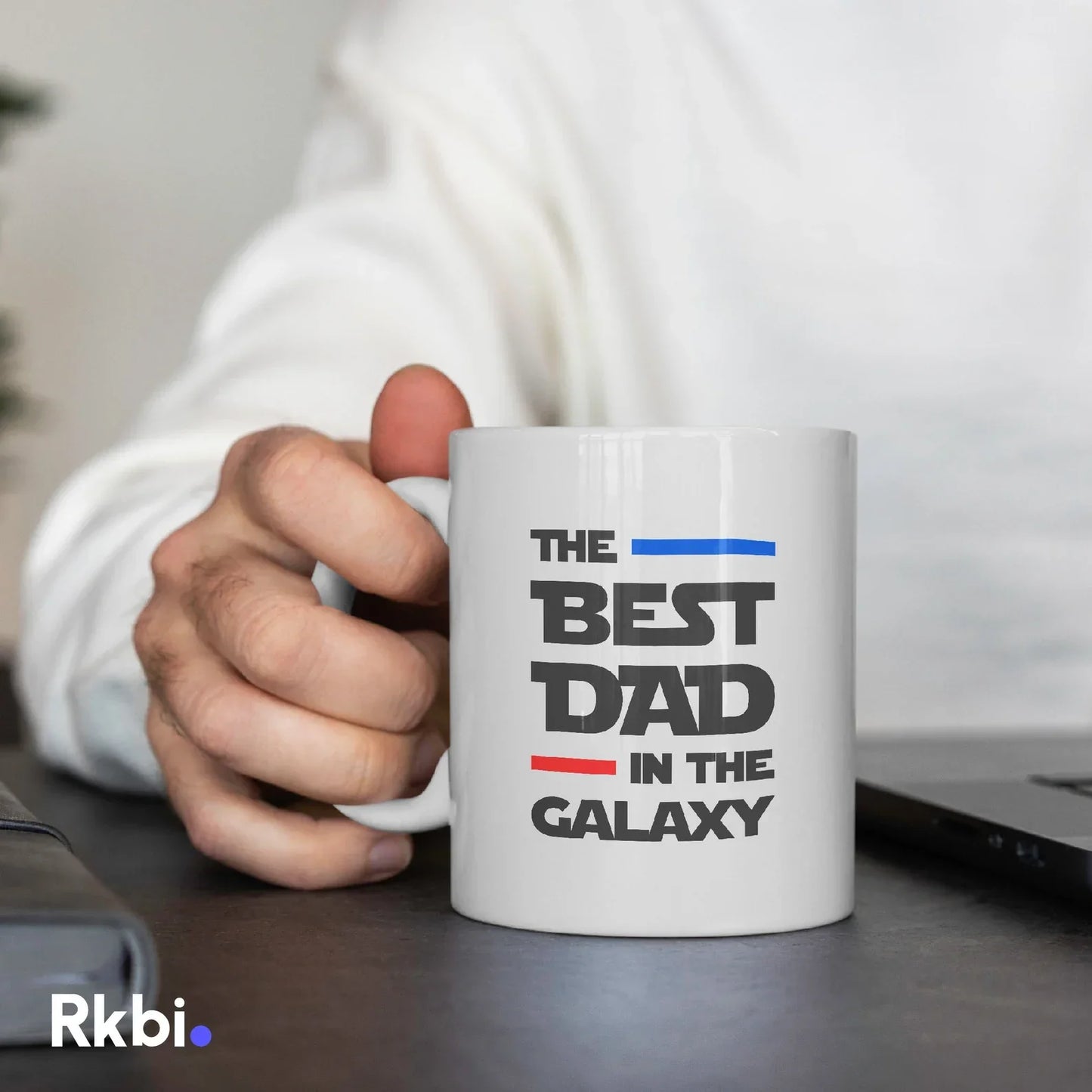BEST DAD IN THE GALAXY MUG - GIFT FROM DAUGHTER - NTTD00