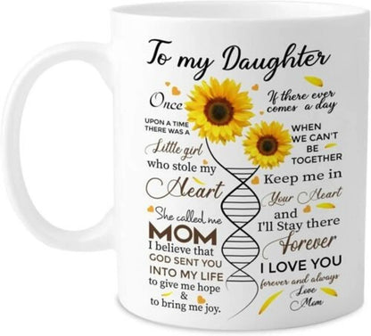 TO DAUGHTER MUG 05 - GIFT FROM MOM - NTTD00
