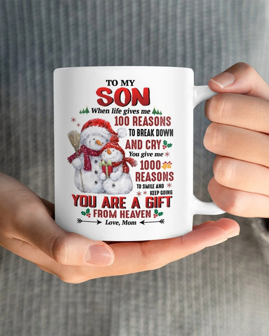 TO SON MUG 03 - GIFT FROM MOM - NTTD00