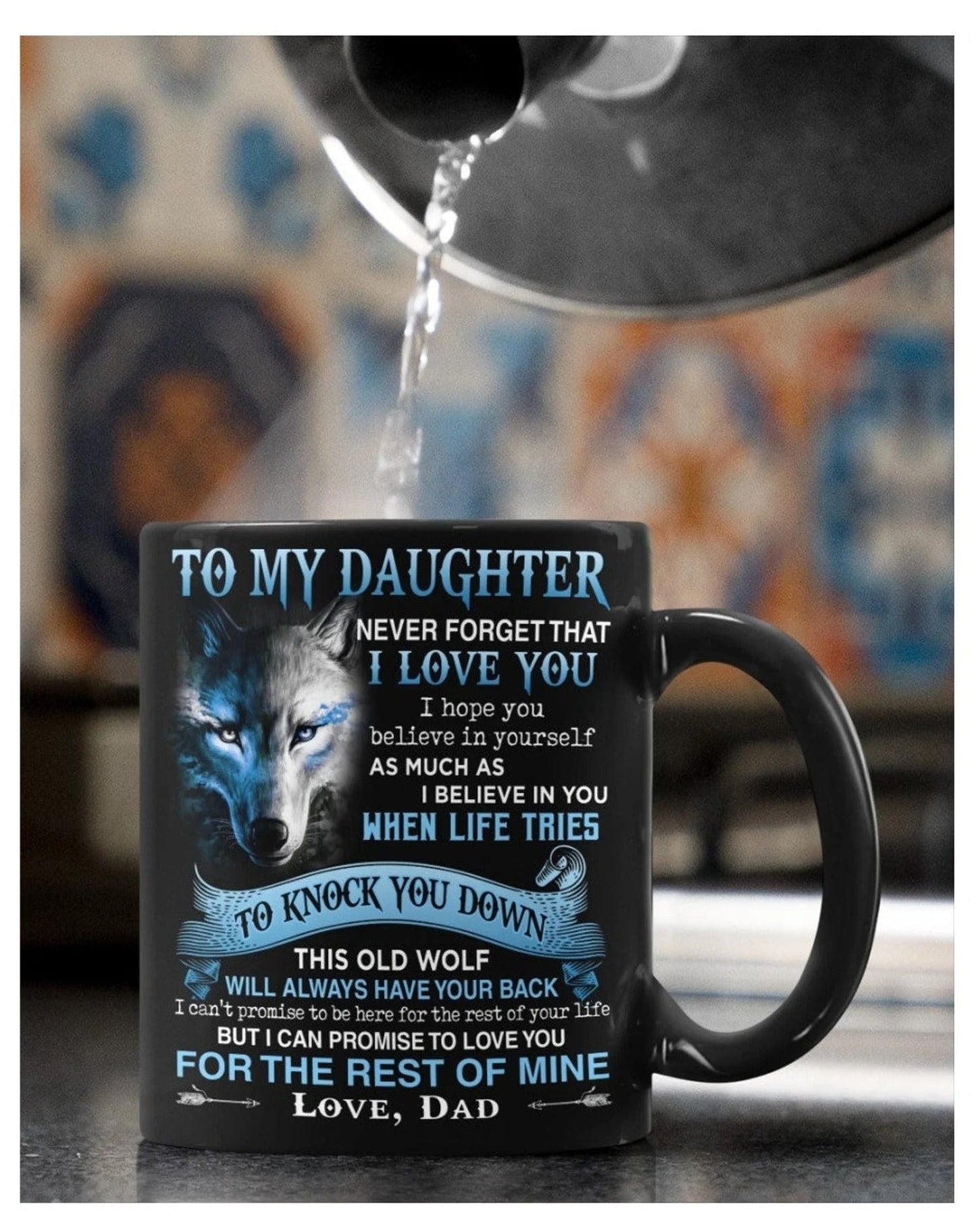 TO DAUGHTER MUG 02 - GIFT FROM DAD - NTTD00