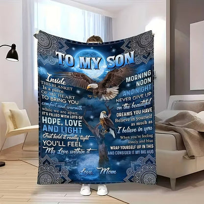 Special Gift for Your Son - From Mom Blanket (SKUB11-59)