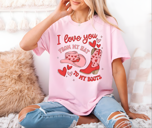 VALENTINE T-SHIRT FROM BOYFRIEND, HUSBAND - NGHL00