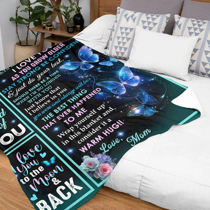 Special Gift For Your Daughter Blanket - From Mom