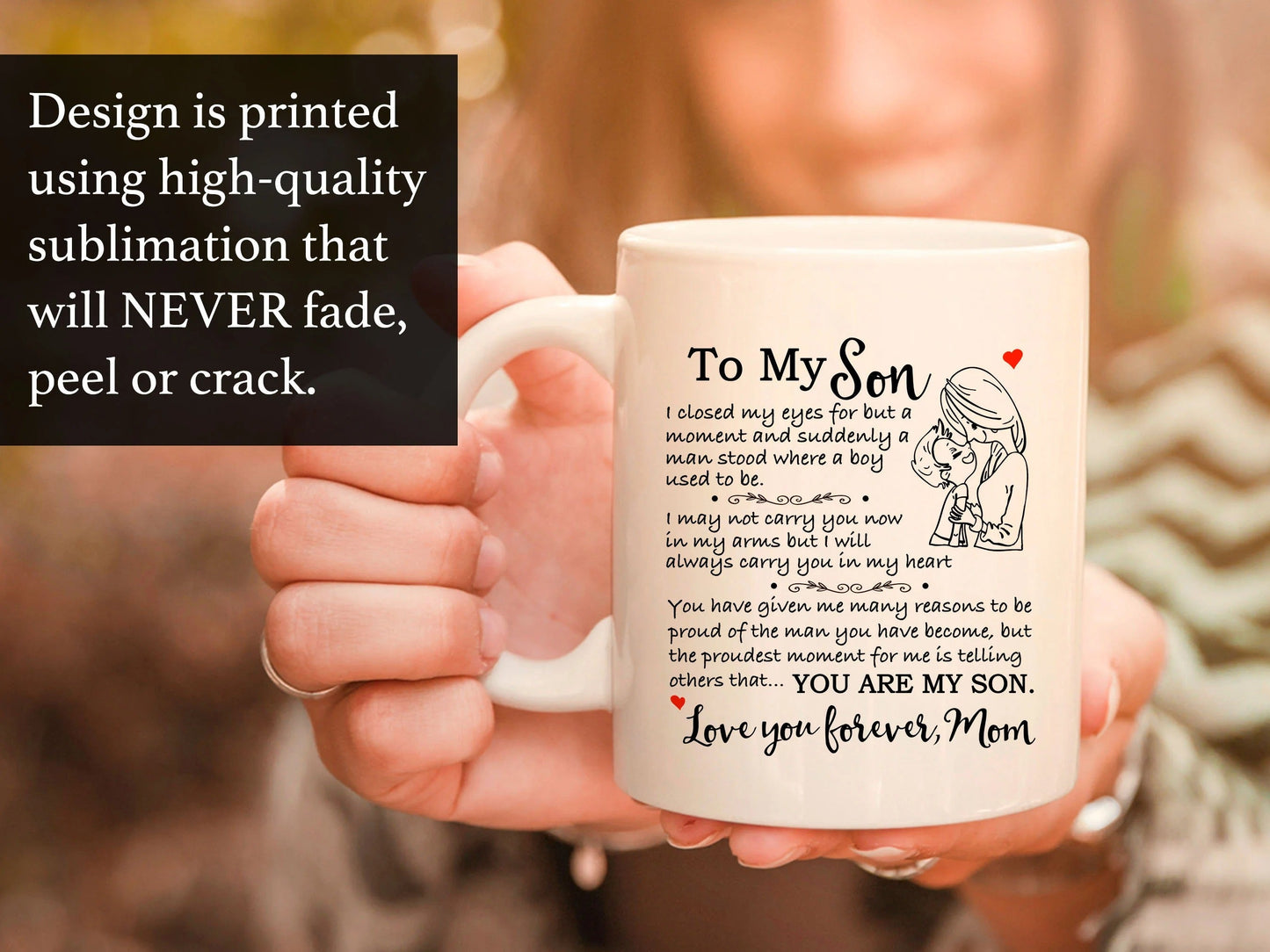 TO SON MUG 00 - GIFT FROM MOM - NTTD00