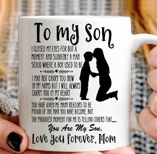 TO SON MUG 01 - GIFT FROM MOM - NTTD00