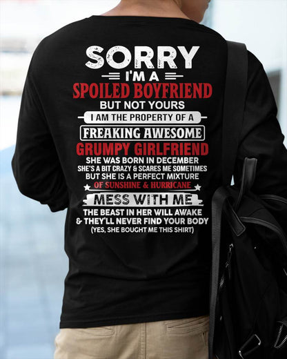 December - Spoiled Boyfriend - Perfect Gift From Girlfriend - NGHL12 (SKU11-18-12)