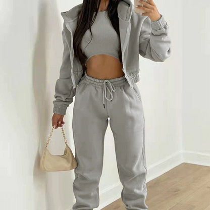 Sweater sport three-piece suit - A10-777 - GIA MOI