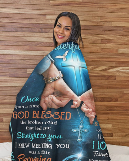 Special Gift For Your Wife Blanket - From Husband (SKUB07-168)