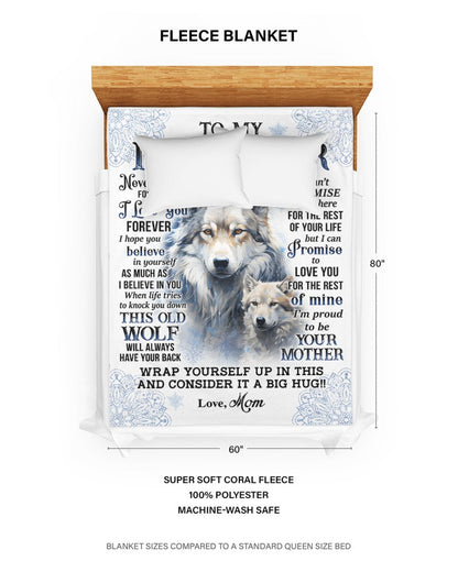 Special Gift For Your Daughter Blanket - From Mom (SKUB06-71)