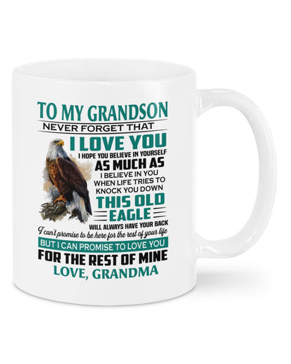 TO GRANDSON MUG 02 - GIFT FROM GRANDMA - NGHL00