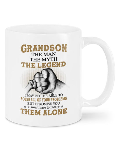 TO GRANDSON MUG 03 - GIFT FROM GRANDMA - NGHL00