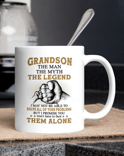 TO GRANDSON MUG 03 - GIFT FROM GRANDMA - NGHL00
