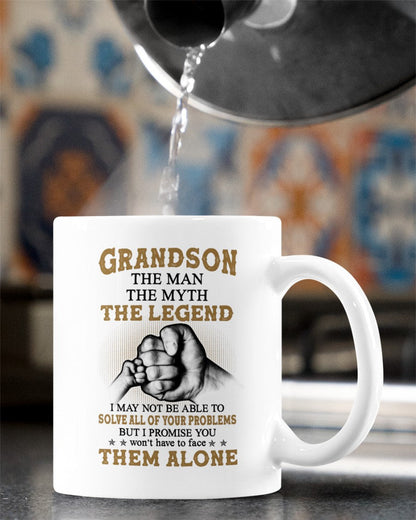 TO GRANDSON MUG 03 - GIFT FROM GRANDMA - NGHL00