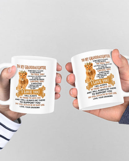 TO GRANDDAUGHTER MUG 01 - GIFT FROM GRANDMA - NGHL00