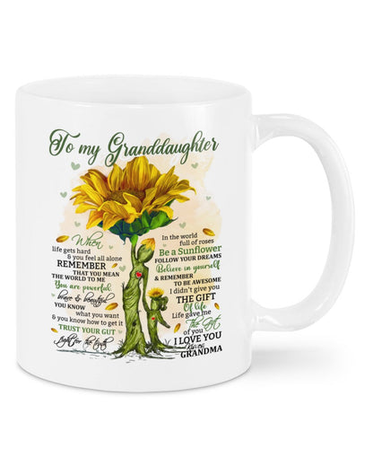 TO GRANDDAUGHTER MUG 02 - GIFT FROM GRANDMA - NGHL00