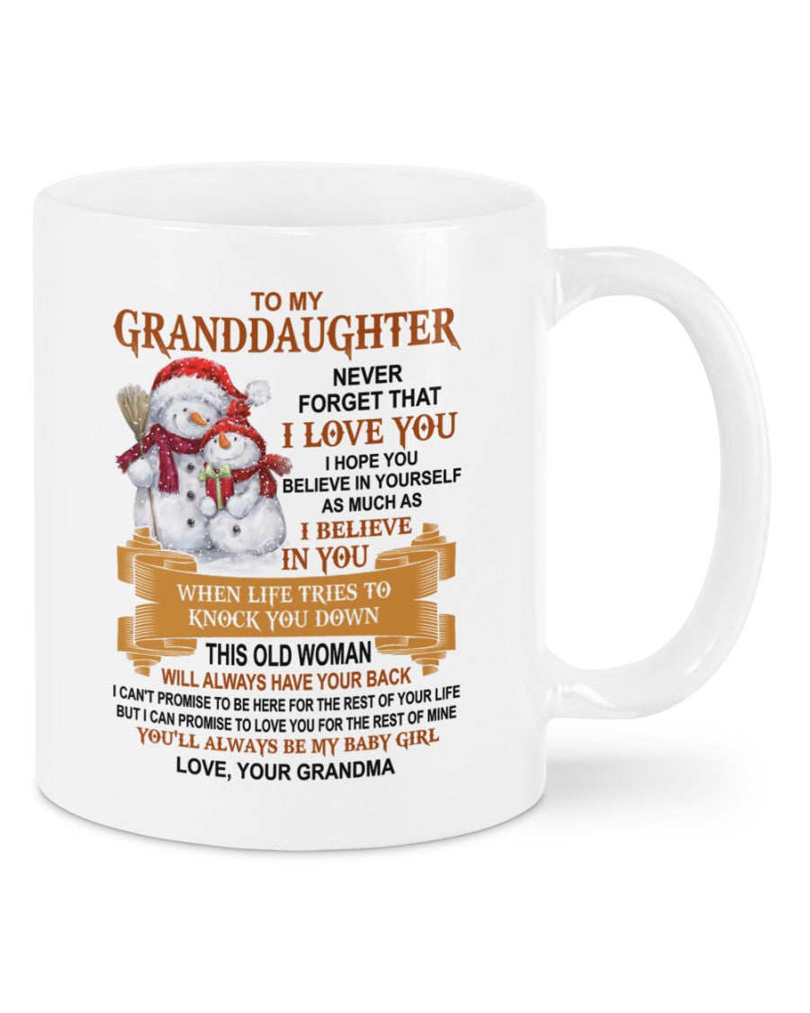 TO GRANDDAUGHTER MUG 03 - GIFT FROM GRANDMA - NTTD00