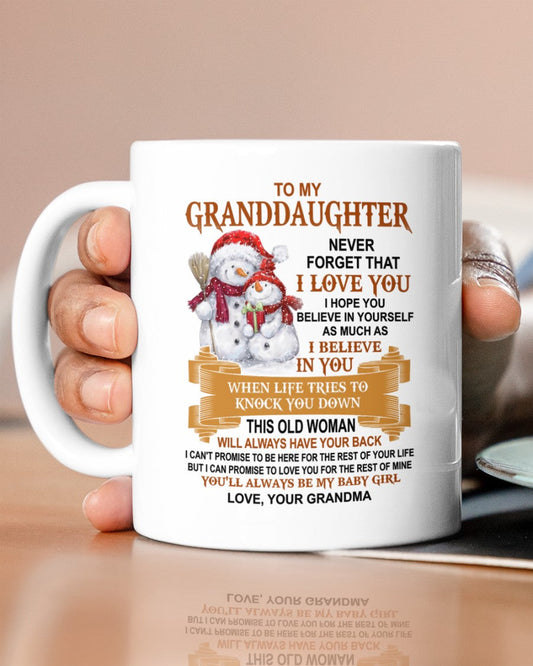 TO GRANDDAUGHTER MUG 03 - GIFT FROM GRANDMA - NTTD00