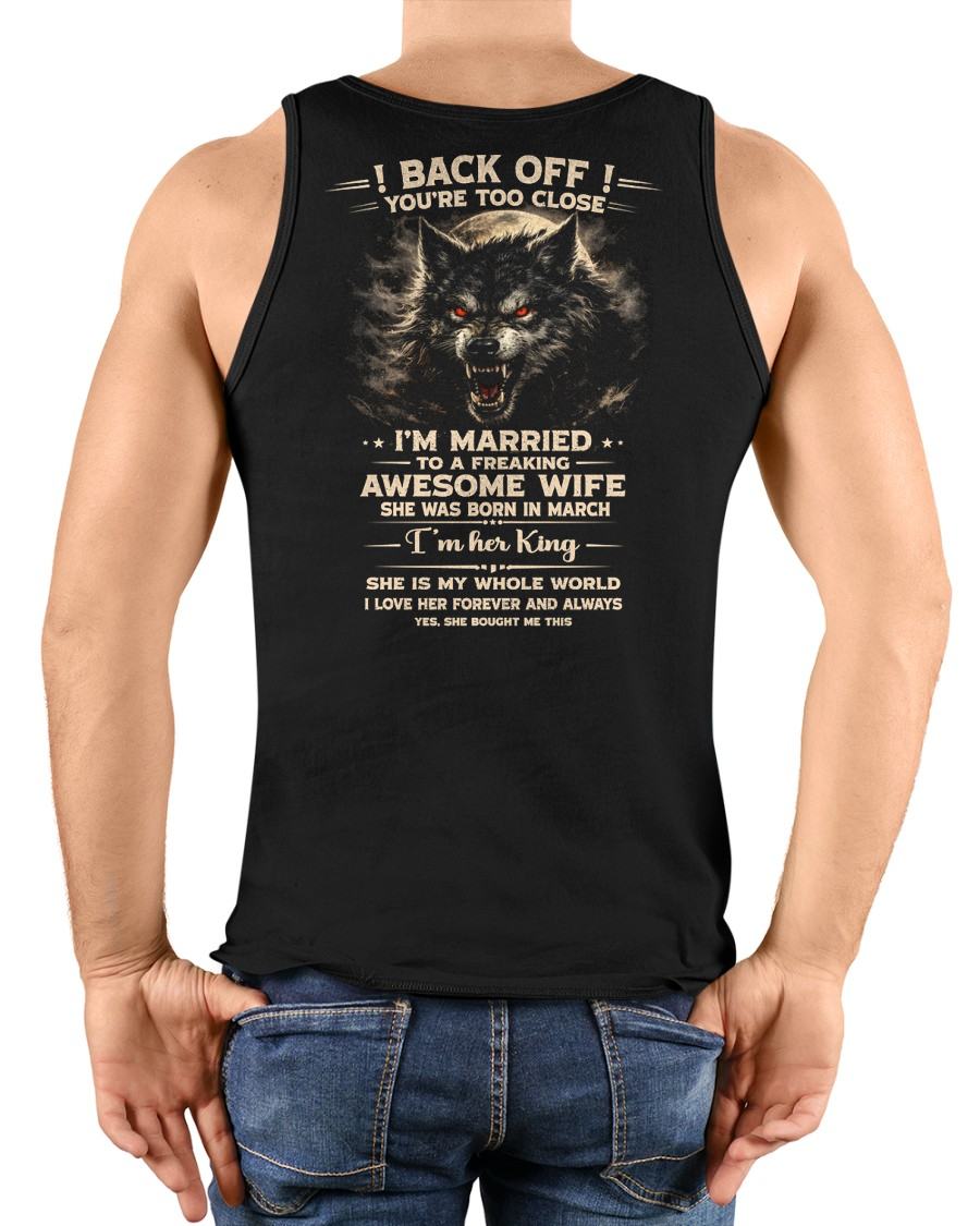 MARCH - BACK OFF! YOU'RE TOO CLOSE - GIFT FROM WIFE - NGHL03 (SKU26T-01-25-03)