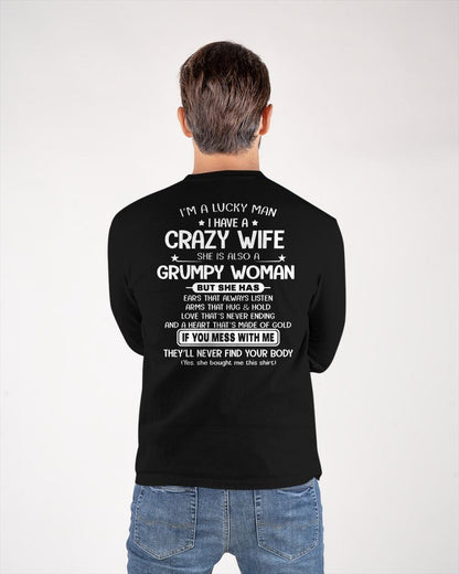 LUCKY MAN OF A GRUMPY WIFE  - GIFT FROM WIFE - NGHL00 (SKU12-277-00)