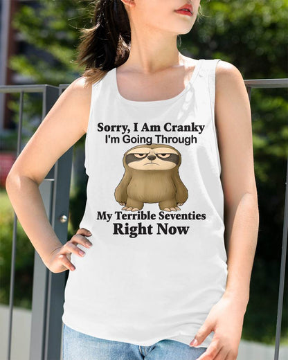 SORRY I AM CRANKY - BIRTHDAY SHIRT FOR WOMEN - NGHL00 (SKU12-226)