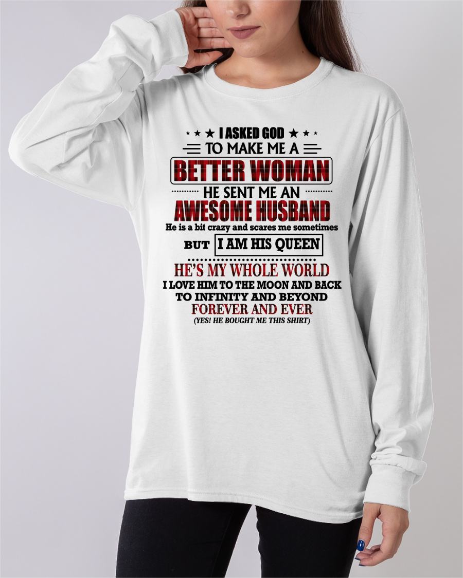 GOD SENT ME AN AWESOME HUSBAND - GIFT FROM HUSBAND - NGHL00 (SKU12-321-00)