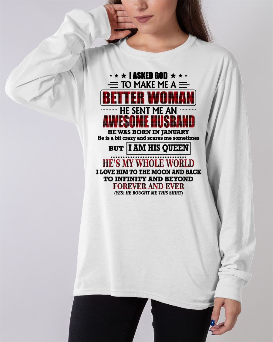 JANUARY - GOD SENT ME AN AWESOME HUSBAND - GIFT FROM HUSBAND - NGHL01 (SKU12-321-01)