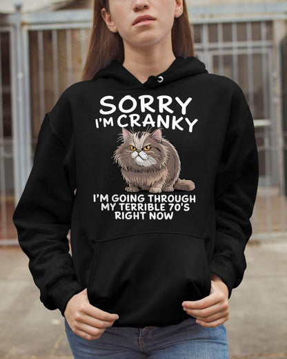 SORRY I AM CRANKY - BIRTHDAY SHIRT FOR WOMEN - NGHL00 (SKU12-248)
