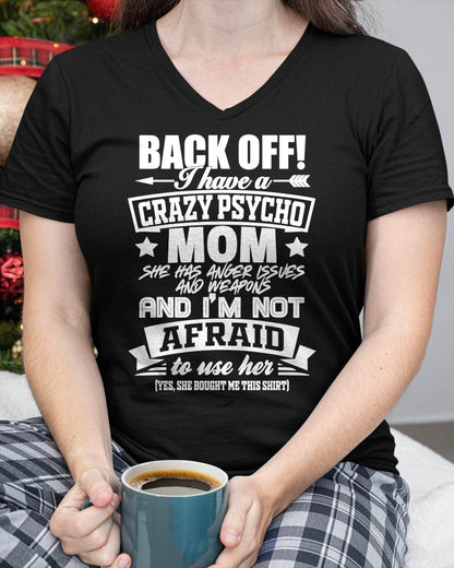 I HAVE A CRAZY MOM - PERFECT GIFT FOR YOUR DAUGHTER - GIFT FROM MOM - NGHL00 (SKU12-245)
