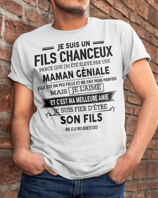 JE SUIS UN FILS GÂTÉ – CADEAU DE MAMAN INCROYABLE - frNGHL00