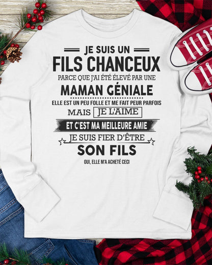 JE SUIS UN FILS GÂTÉ – CADEAU DE MAMAN INCROYABLE - frNGHL00