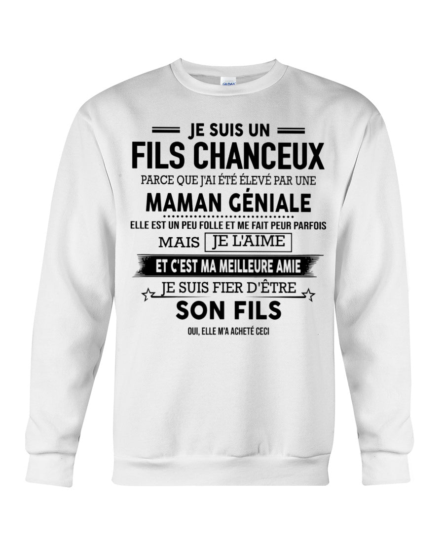 JE SUIS UN FILS GÂTÉ – CADEAU DE MAMAN INCROYABLE - frNGHL00
