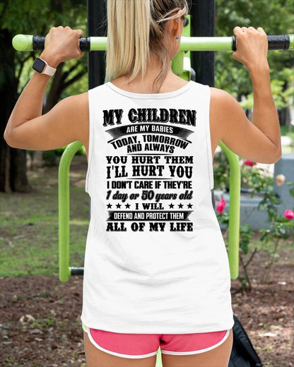 MY CHILDREN ARE MY BABY - T-SHIRT FOR MOM - NGHL00 (SKU12-274)