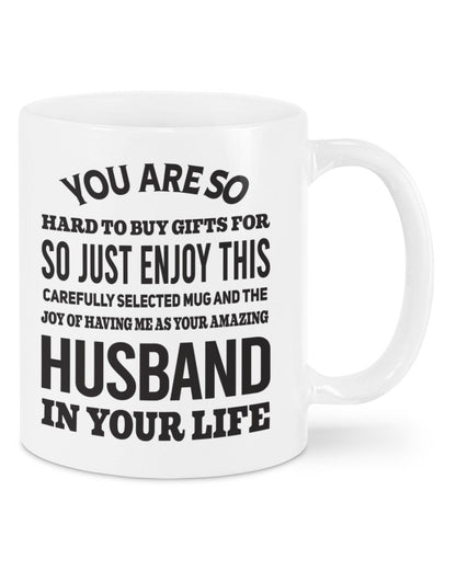 FUNNY MUG FOR YOUR WIFE - PERFECT GIFT FOR VALENTINE'S DAY - GIFT FROM HUSBAND NGHL00 (SKU12-327)