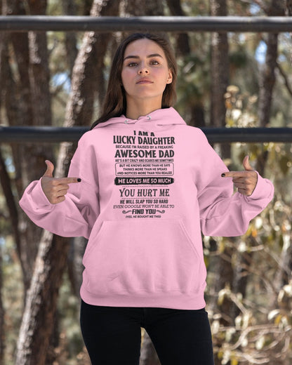 Lucky Daughter - perfect gift for your daughter from Dad - HL00 (SKU-TONDD2509-00)