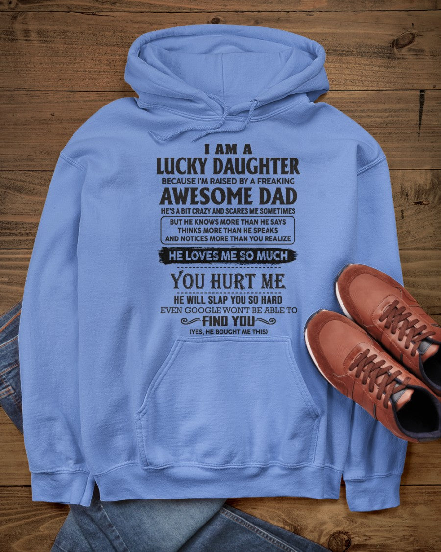 Lucky Daughter - perfect gift for your daughter from Dad - HL00 (SKU-TONDD2509-00)