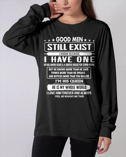 Good men Still Exist - gift for your girlfriend, wife from Husband - NGHL00 (SKU2602-42-00)