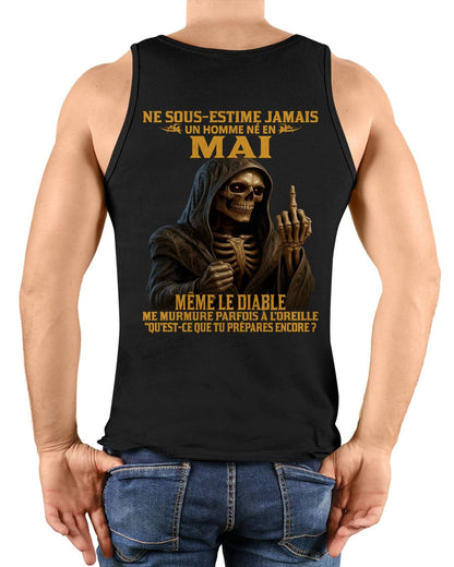 NE SOUS-ESTIME JAMAIS UN HOMME NÉ EN MAI Fr05 NGHL05 male (SKU12-305-05)