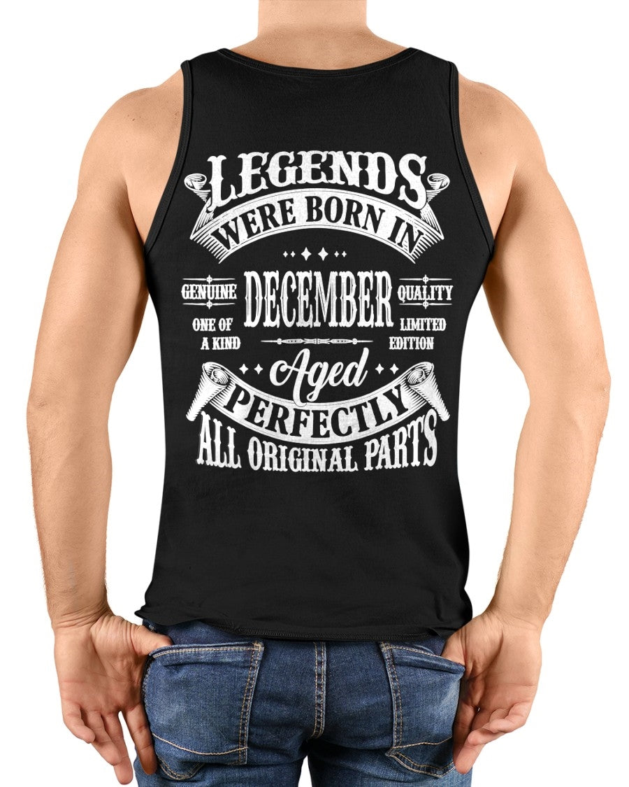LEGEND WERE BORN IN DECEMBER - male (SKU08-37-12) FULL
