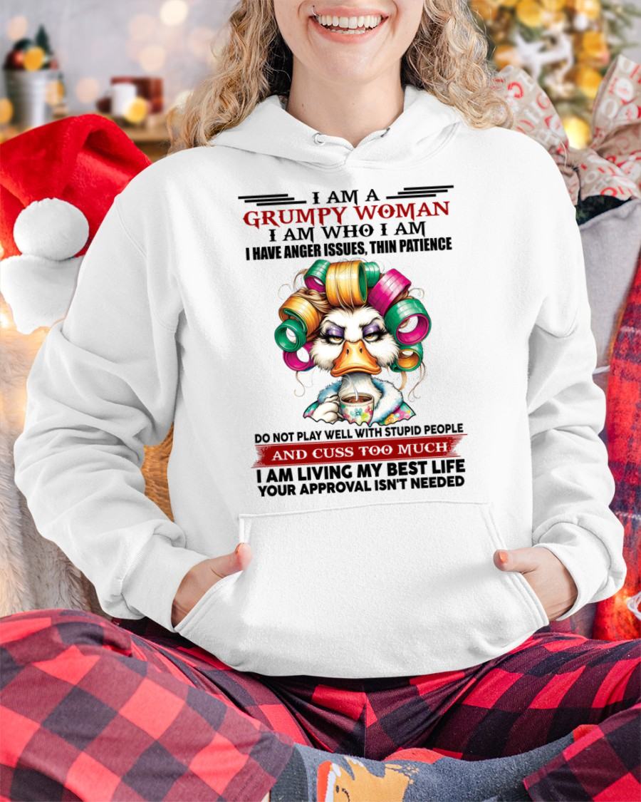 GRUMPY WOMAN - BIRTHDAY SHIRT FOR WOMEN - NGHL00 (SKU26T-01-22-00)