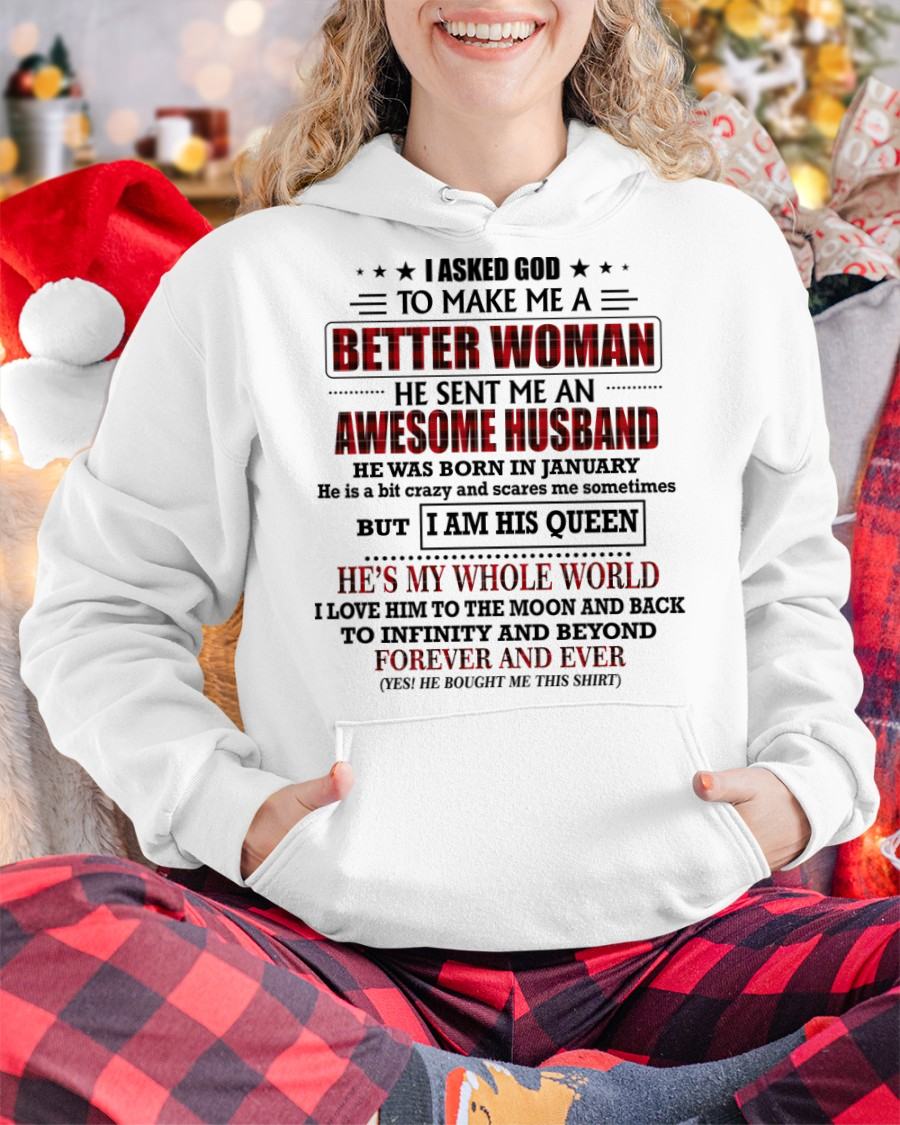 JANUARY - GOD SENT ME AN AWESOME HUSBAND - GIFT FROM HUSBAND - NGHL01 (SKU12-321-01)