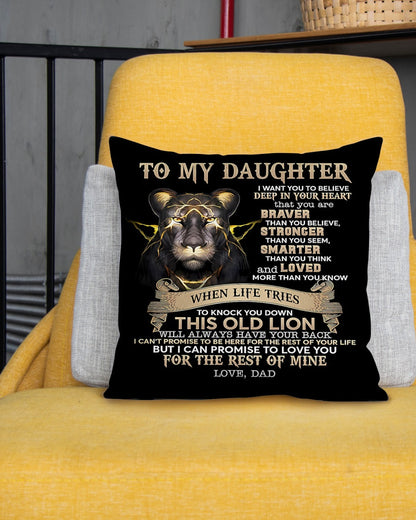Special Gift For Your Daughter From Dad - Pillow (SKUP10-101)